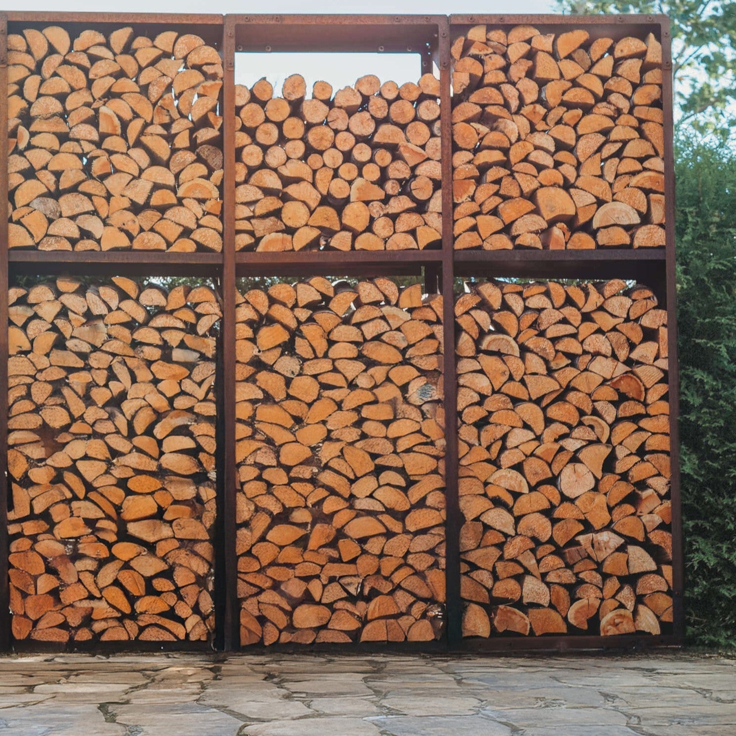 Firewood Storage - Staaltec